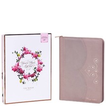 Ted Baker Leather Work It Lifestyle Organizer Tablet &amp; Card Pockets Cabl... - £34.97 GBP