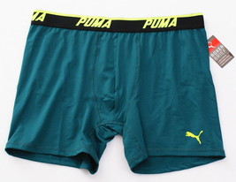 Puma Teal Green Lightweight Stretch Boxer Brief Men&#39;s NWT - £23.90 GBP