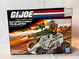 1988 Hasbro Inc G I Joe Battlefield Robot Tri Blaster In  Factory Sealed Box - £94.39 GBP