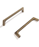 Antique Brass Drawer Cabinet Pulls Solid Zinc Alloy 5-inch Hole Center G... - £10.73 GBP