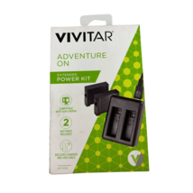 Vivitar Dual Li-ion Recharge Battery and Charger for GoPro AHDBT-401 AHBBP-401 - $17.97