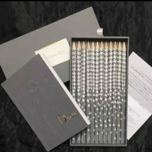 Christian Dior Novelty Notebook &amp; Pencils Set Rare Not for sale goods vip gift - £67.91 GBP