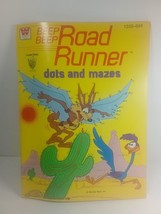 Beep Beep The Road Runner Dots and Mazes Activity Book 1979 Golden 1261-52 - £10.46 GBP