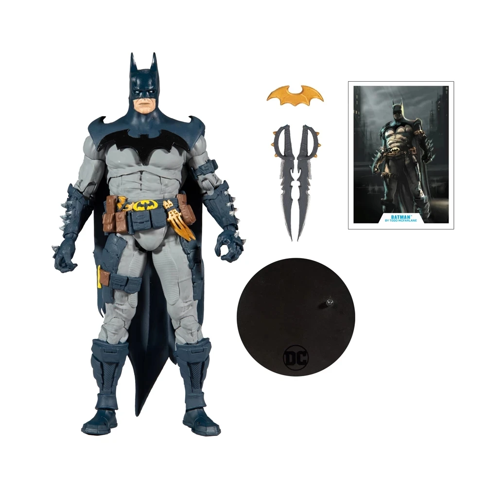 McFarlane Arkham Asylum Batman Articulated Figure Model Toys 17cm - £33.80 GBP+