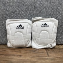 Adidas Knee pads White Medium Sleek Minimalist Design No Box SH - $9.89