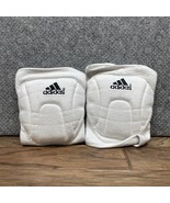 Adidas Knee pads White Medium Sleek Minimalist Design No Box SH - $9.89