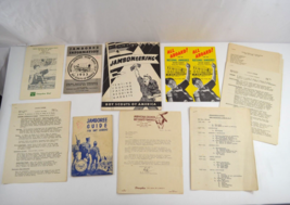 1953 Boy Scout Jamboree Irvine Ranch Unit Leaders Guide Minutes Jambonee... - $58.04