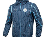 Puma Manchester City Pre-Match Woven Jacket Men&#39;s Scccer Top Sport NWT 7... - £118.11 GBP