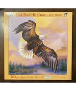Sunsout 500 Pc Puzzle -God Shed His Grace by Larry Martin - Excellent Co... - $22.33 CAD