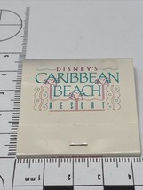 Vintage Matchbook Disney’s Caribbean Beach Resort  Has Match Sulfur Stains. gmg - £7.91 GBP