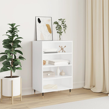 Modern Wooden 4-Tier Open Bookcase Shelving Unit Cabinet Storage Bookshe... - £44.58 GBP+
