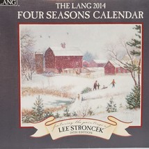 2014 LANG FOUR SEASON Wall Calendar Frameable ART Lee STRONCEK 26th Ed. ... - £5.23 GBP