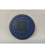 Vintage AMR Unidentified Gambling Club Blue Poker Chip - $73.70 MXN