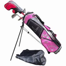 Ping Moxie Junior 7 Piece Golf Club Set Driver Fairway Hybrid Putter Wed... - $148.45