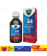 1 X VICKS FORMULA 44 COUGH PHLEGM &amp; CHEST CONGESTION FAST RELIEF 100ml - $421.72 MXN