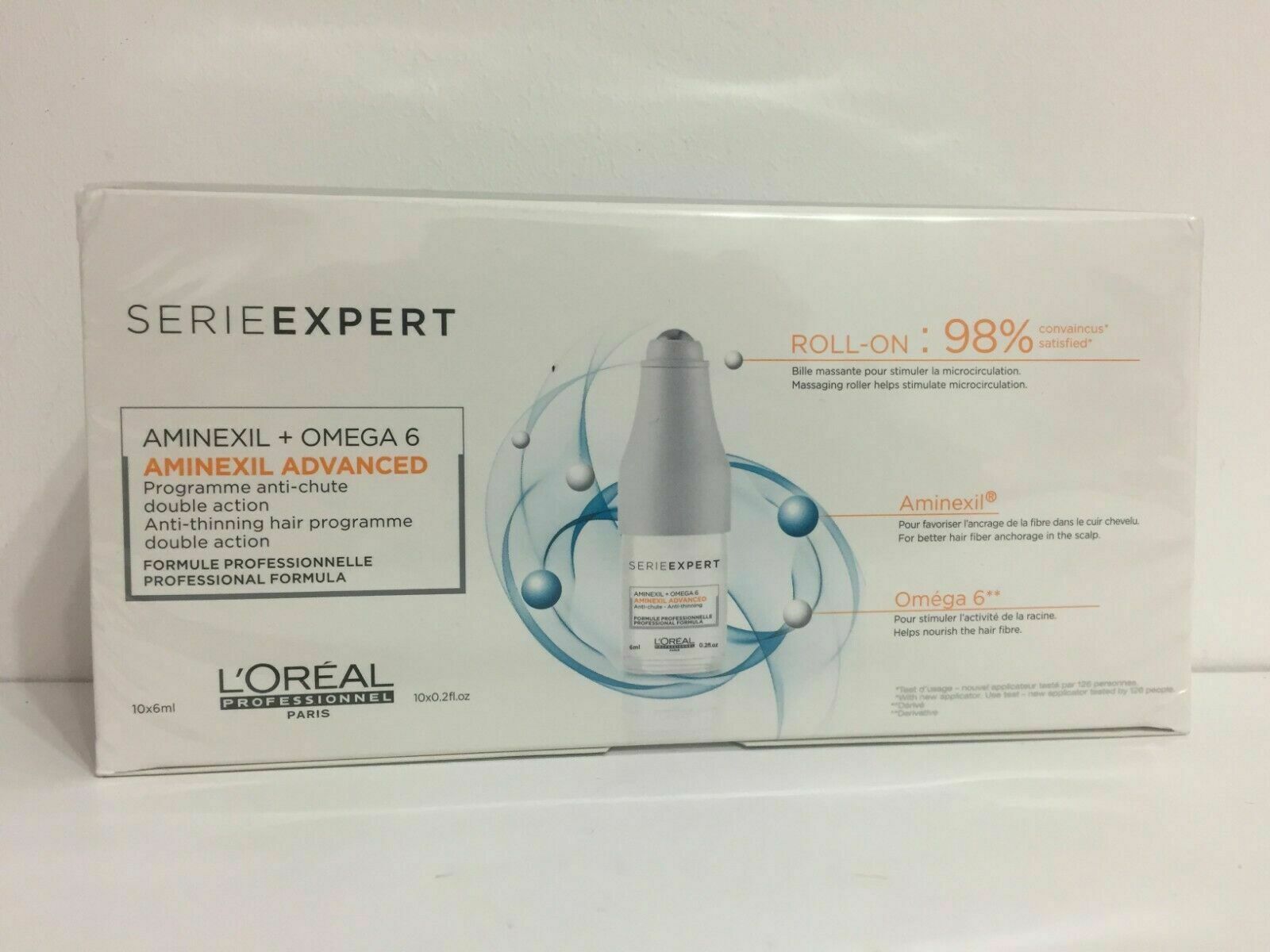 L'Oreal Expert Serie Advanced Omega 6 - 10 x 6ml - Hair Loss Treatment - $59.99