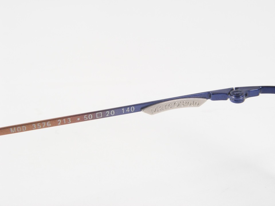 Marc O'Polo METZLER 3567 213 Blue UNIQUE RARE EYEGLASSES Allergy Free 50-20-140 Item image 11