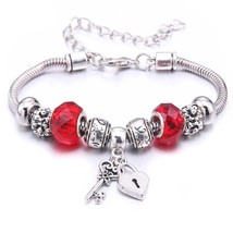 One beaded bracelet red crystal bead beads elephant pendant romantic enthusiasm women s thumb200