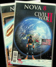 Nova #8-9 (Jun-Jul 2016, Marvel) - 2 comics - Near Mint - £6.75 GBP