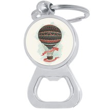 Have Love Will Travel Bottle Opener Keychain - Metal Beer Bar Tool Key Ring - £8.57 GBP