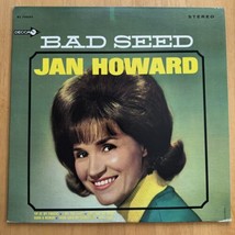 Jan Howard - Bad Seed - Vinyl LP - Decca Records - DL 74832 - £3.55 GBP
