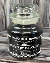 Yankee Candle Country Kitchen 3.7 oz Scented Candle - Shiraz - Grape Wine - 90% - £6.95 GBP