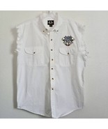 HARLEY DAVIDSON Daytona Beach 2009 Bike Week White Cotton Fringe Button ... - $58.57 CAD
