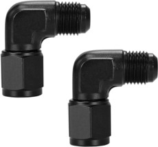 Ucreative 90 Degree Swivel 6An Female To An6 Male Flare Fitting Adapter - £22.38 GBP