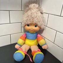 Vintage Rainbow Brite Doll Tickled Pink Baby Hallmark Plush 15&quot; 1983 - £12.78 GBP