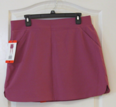 32 Degrees Pull-on Skort Scarlet Oak Women&#39;s Sz L NWT - $368.85 MXN