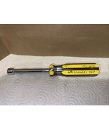 Vintage Stanley 61-110 , 5/16&quot; Nut Driver , Yellow Handle Made in USA - $13.86