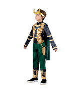 Marvel Youth Loki Unisex Printed Padded Jumpsuit Costume Set Multicolor ... - £23.44 GBP