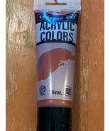 Sargent Art Acrylic Colors Paint Tube 75 ml Burnt Sienna Non Toxic New 2... - $6.76 CAD