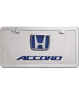 Honda Accord 3D  blue Logo & Script License Plate + Free Key Chain - €42,40 EUR Honda Accord 3D  blue Logo & Script License Plate + Free Key Chain - €42,40 EUR