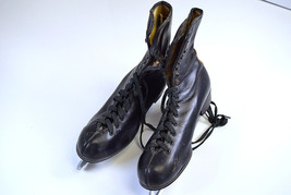 J.C. Higgins Vintage Leather Ice Skates Made in England * Size 8 * Toled... - £14.18 GBP