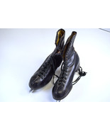 J.C. Higgins Vintage Leather Ice Skates Made in England * Size 8 * Toled... - £13.96 GBP