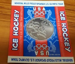 General Mills 1998 Winter US Olympic Ice Hockey Team Token Coin Nagano  - £3.87 GBP
