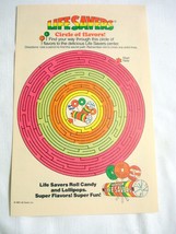 1982 Color Ad Life Savers Maze - £6.31 GBP