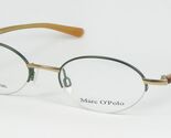 Vintage Marc o' Polo Da Metzler 3471 441 Grren Oro Occhiali Telaio 47-19... - $66.32