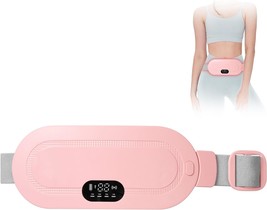 Portable Heating Pad Menstrual Heating Pad with 3 Heat Levels 4 Massage Modes Re - £36.54 GBP