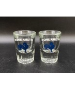 Capers Farm to Table Market Portland Shot Glass LOT 2 Shot Glasses Blue ... - €19,33 EUR