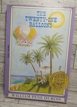 The Twenty-One Balloons Vintage Paperback William Pene Du Bois Scholasti... - $4.45