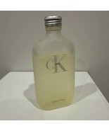 Vtg CK One by Calvin Klein EDT Splash 6.7 oz / 85% Full CK Cosmetics Y2K... - $45.00