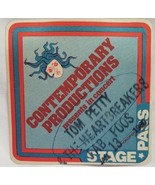 TOM PETTY - VINTAGE ORIGINAL JAN. 13 1980 CLOTH CONCERT STAGE PASS - $20.00