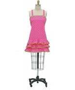 Kay Dee designs apron pink frilly r2718 pretty womens - €18,16 EUR
