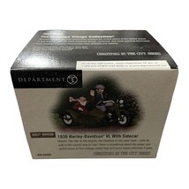 Department 56 1930 Harley-Davidson VL with Sidecar Christmas in the City - £19.26 GBP