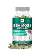 Organic Sea Moss 2000mg with Burdock Root – Immune, Skin &amp; Joint | 120 C... - $41.01 CAD