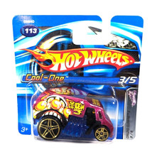 2005 Mattel Hot Wheels Cool-One 3/5 Crazed Clowns II Magenta Diecast Car... - $18.97