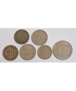 Lot of 6 coins from Ceskoslovenska Socialisticka Republika &amp; SFR Jugosla... - €7,65 EUR