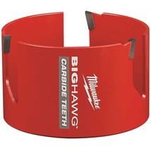 1 New Milwaukee 49-56-9245  4 in. BIG HAWG Hole Saw with Carbide Teeth - £22.47 GBP